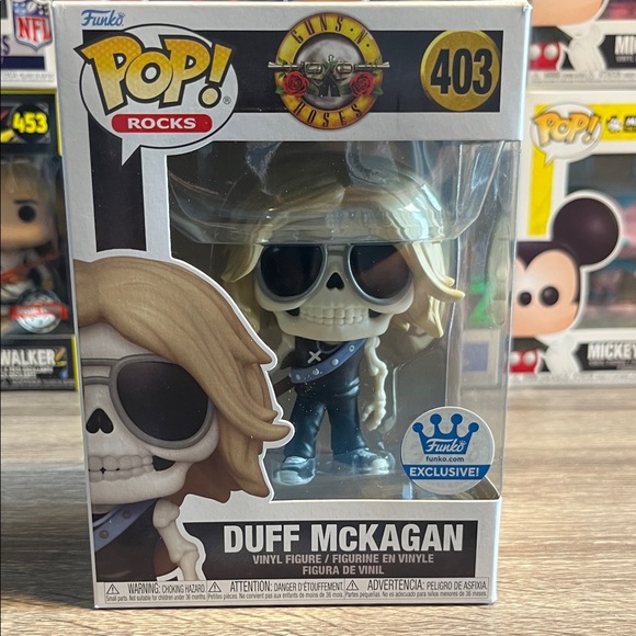 Funko Other - Funko Rocks Duff McKagan Exclusive Figure